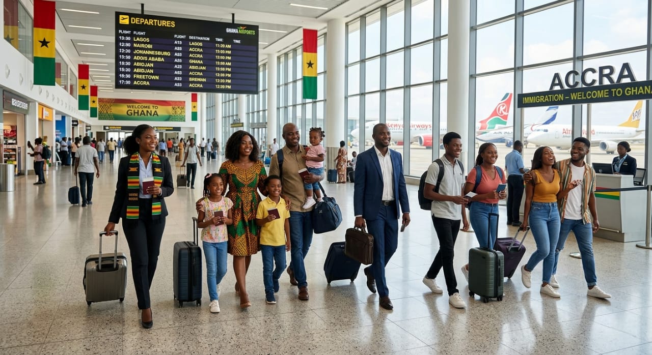 Ghana Announces Visa-Free Entry for All Africans