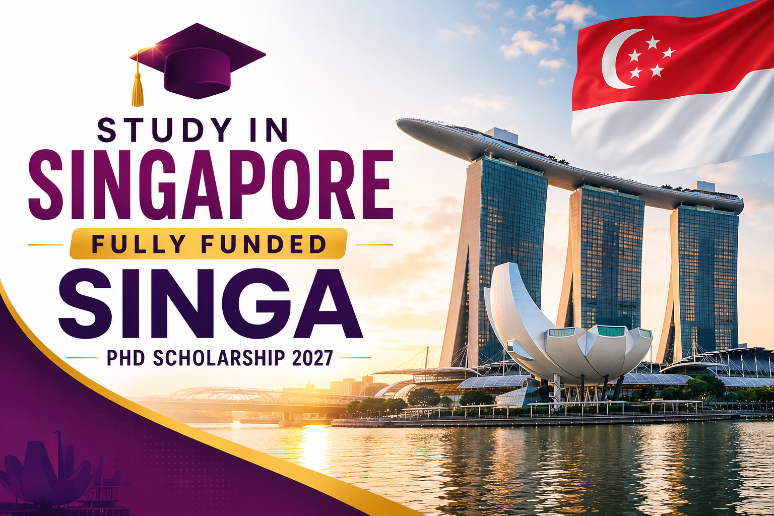 Study in Singapore with the Fully Funded SINGA PhD Scholarship 2027