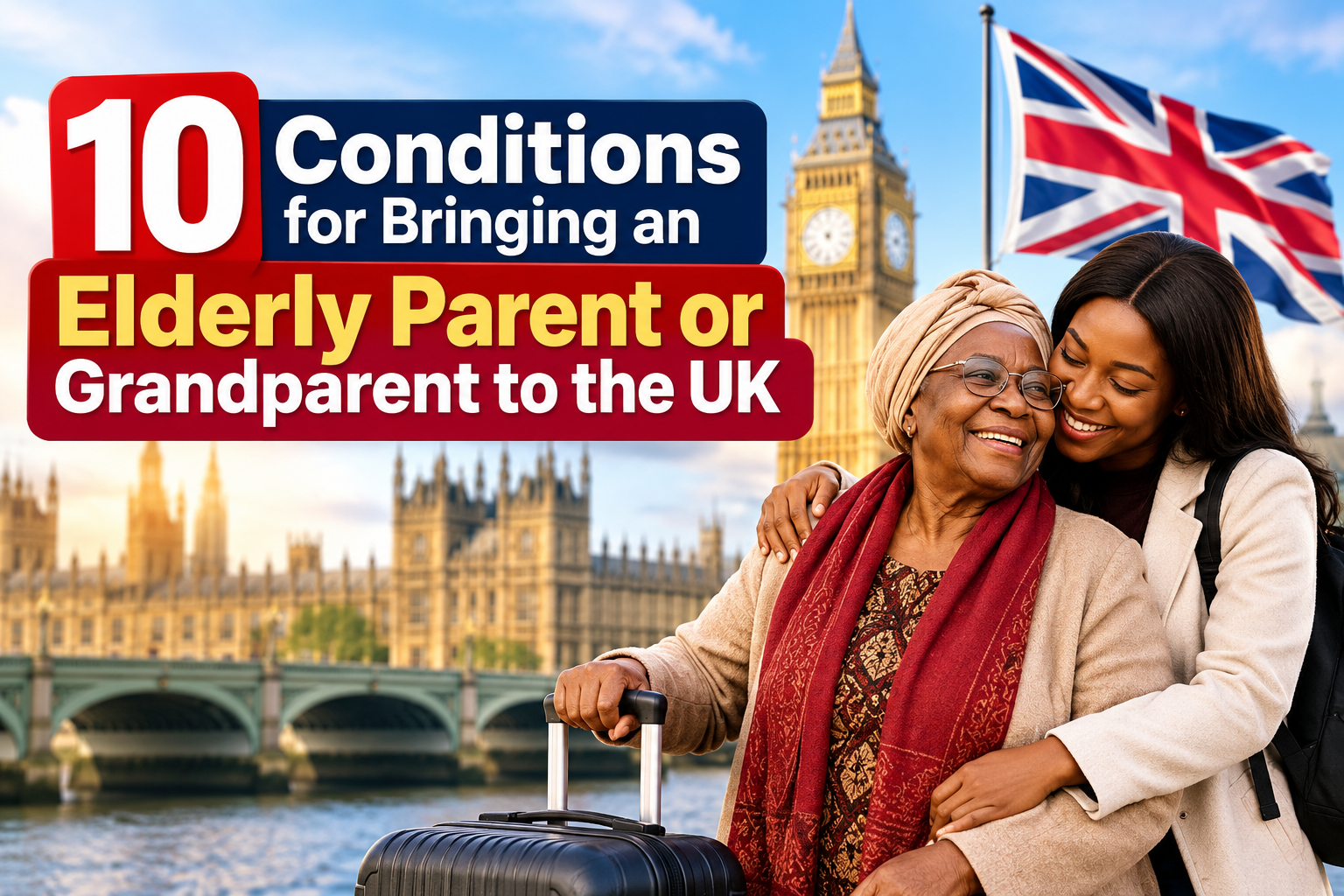 10 Conditions for Bringing an Elderly Parent or Grandparent to the UK